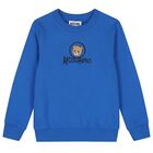 Blue Teddy Bear Logo Sweatshirt, 2, hi-res