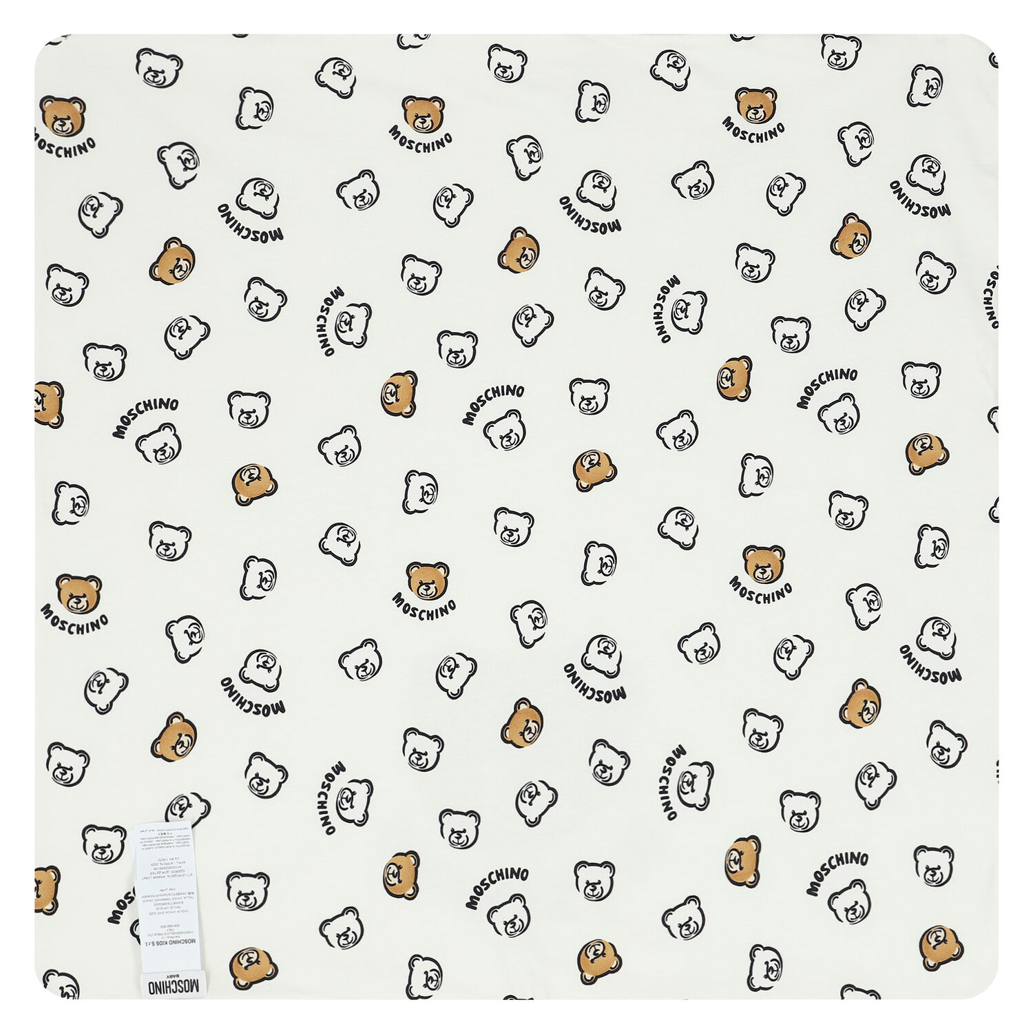 بطانية بشعار تيدى باللون العاجى, 1, hi-res