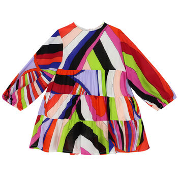 Younger Girls Multi-Coloured Iride Dress