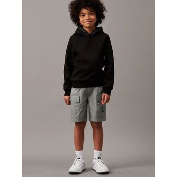 Boys Green Logo Shorts