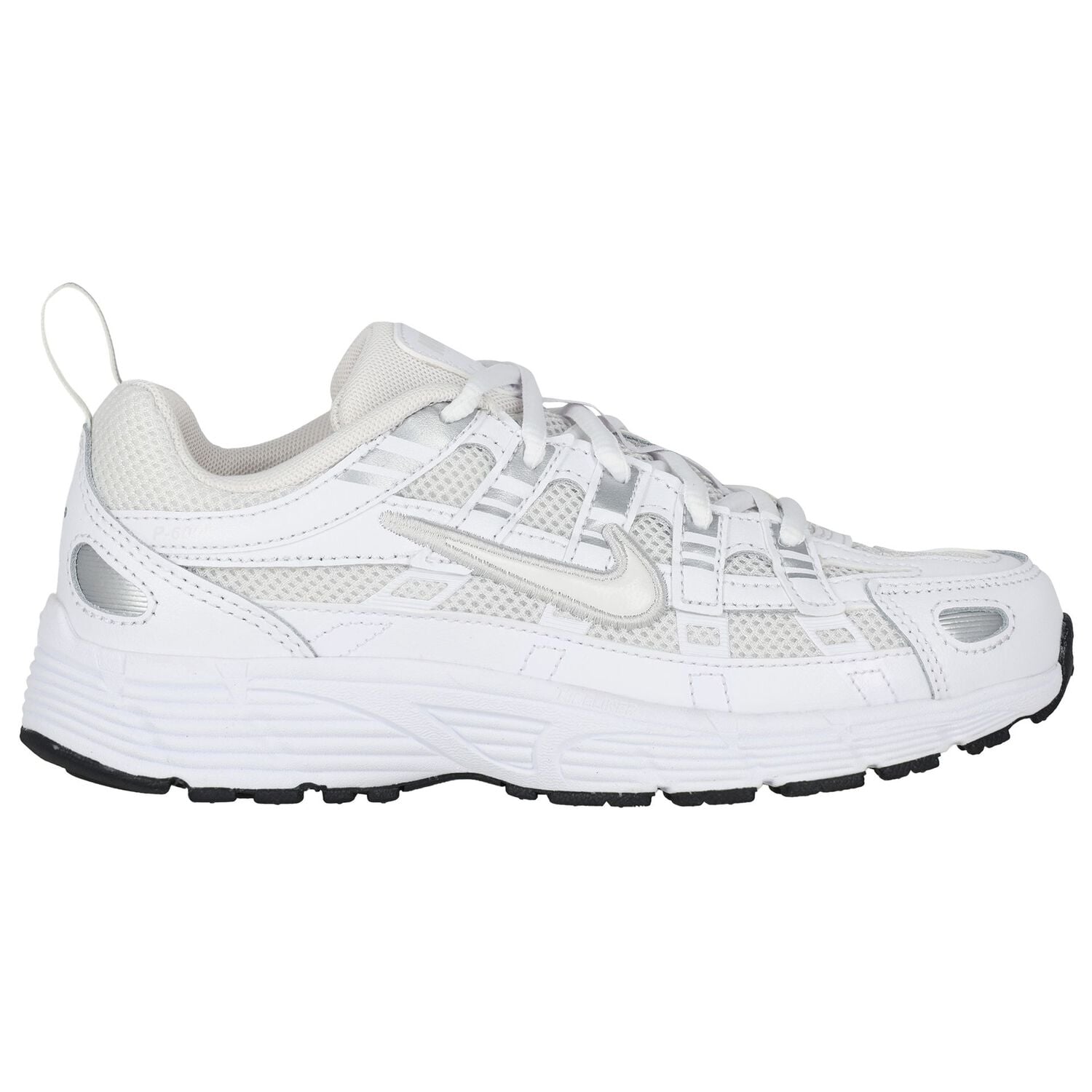 White & Grey P-6000 Trainers, 1, hi-res