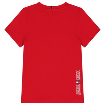 Boys Red Logo T-Shirt