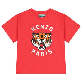 Red Tiger Logo T-Shirt