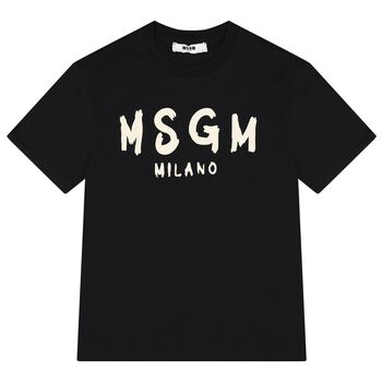 Black & Ivory Logo T-Shirt