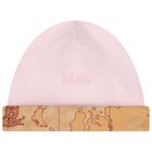 طقم هدايا ملابس أطفال بناتي بطبعة خريطة جغرافية باللونين الوردي والبيج, 2, hi-res