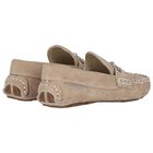 Boys Beige Suede Shoes, 2, hi-res