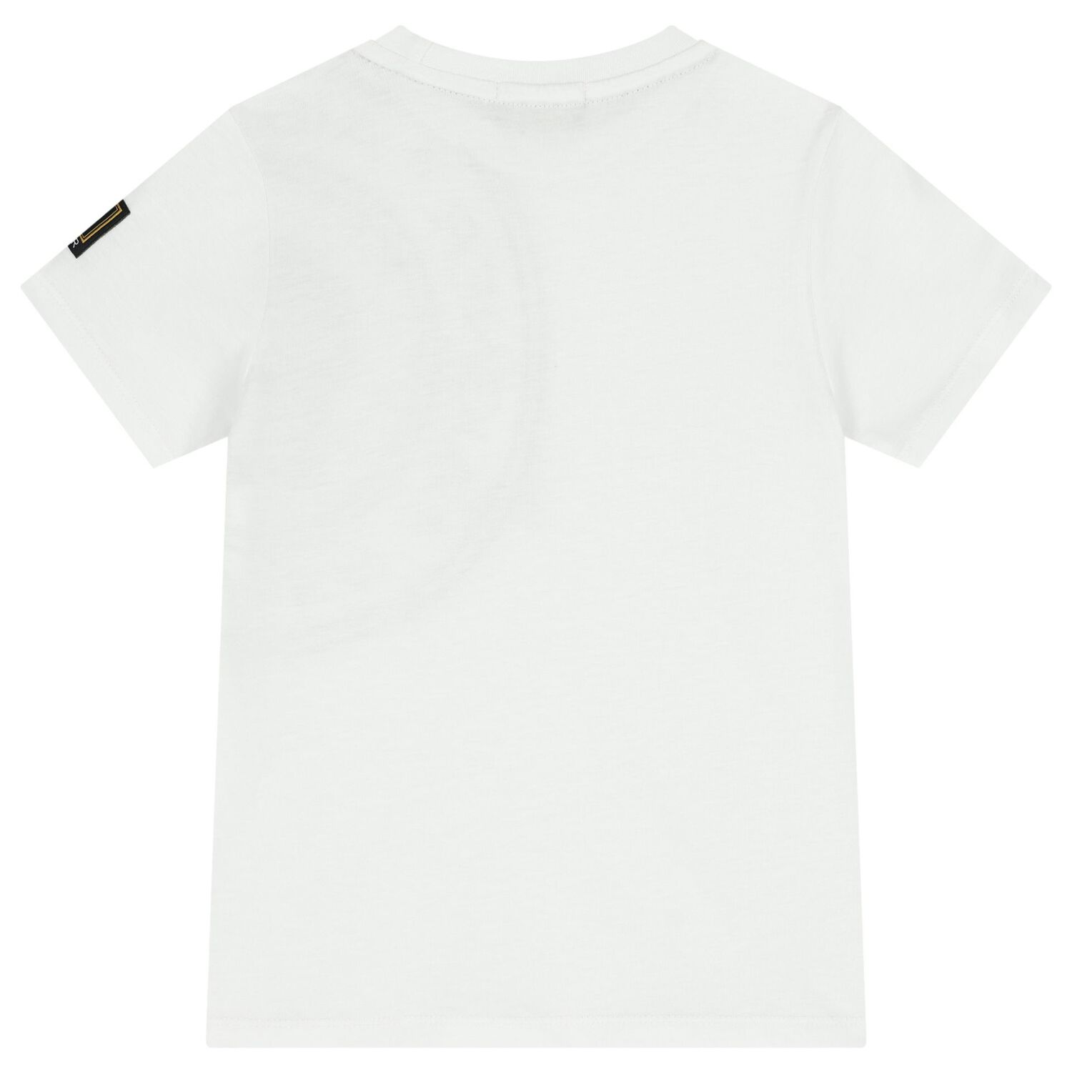 Boys White Logo T-Shirt, 1, hi-res