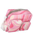 Baby Girls Pink & White Iride Changing Bag (38cm), 1, hi-res