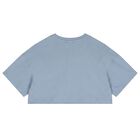 Girls Mini Me Blue Logo T-Shirt, 1, hi-res