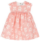 Girls White & Red Dress, 1, hi-res