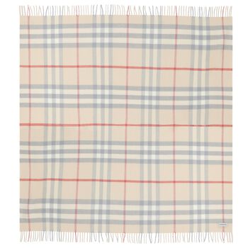 Burberry Beige Check Baby Blanket, 1 Beige Check Baby Blanket