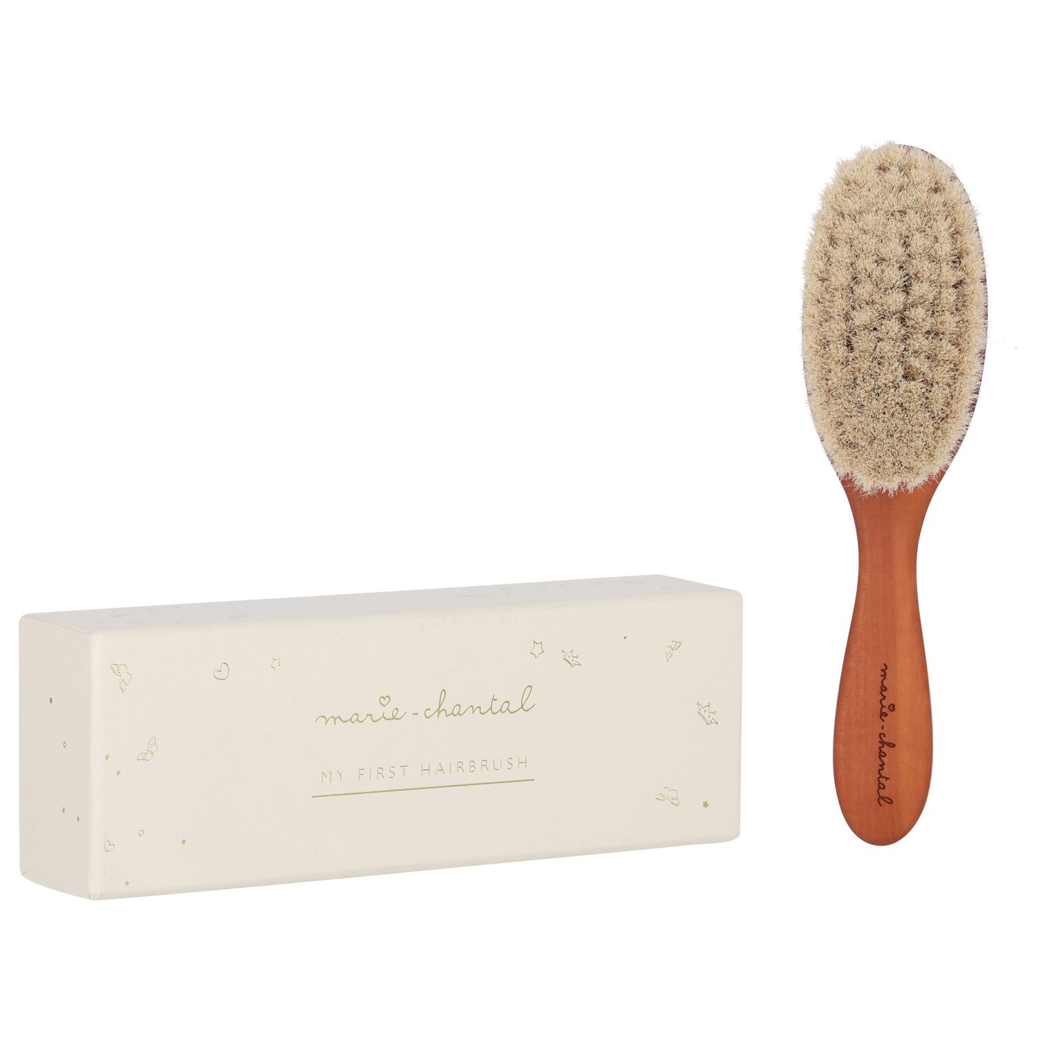 Baby Wooden Hairbrush, 1, hi-res