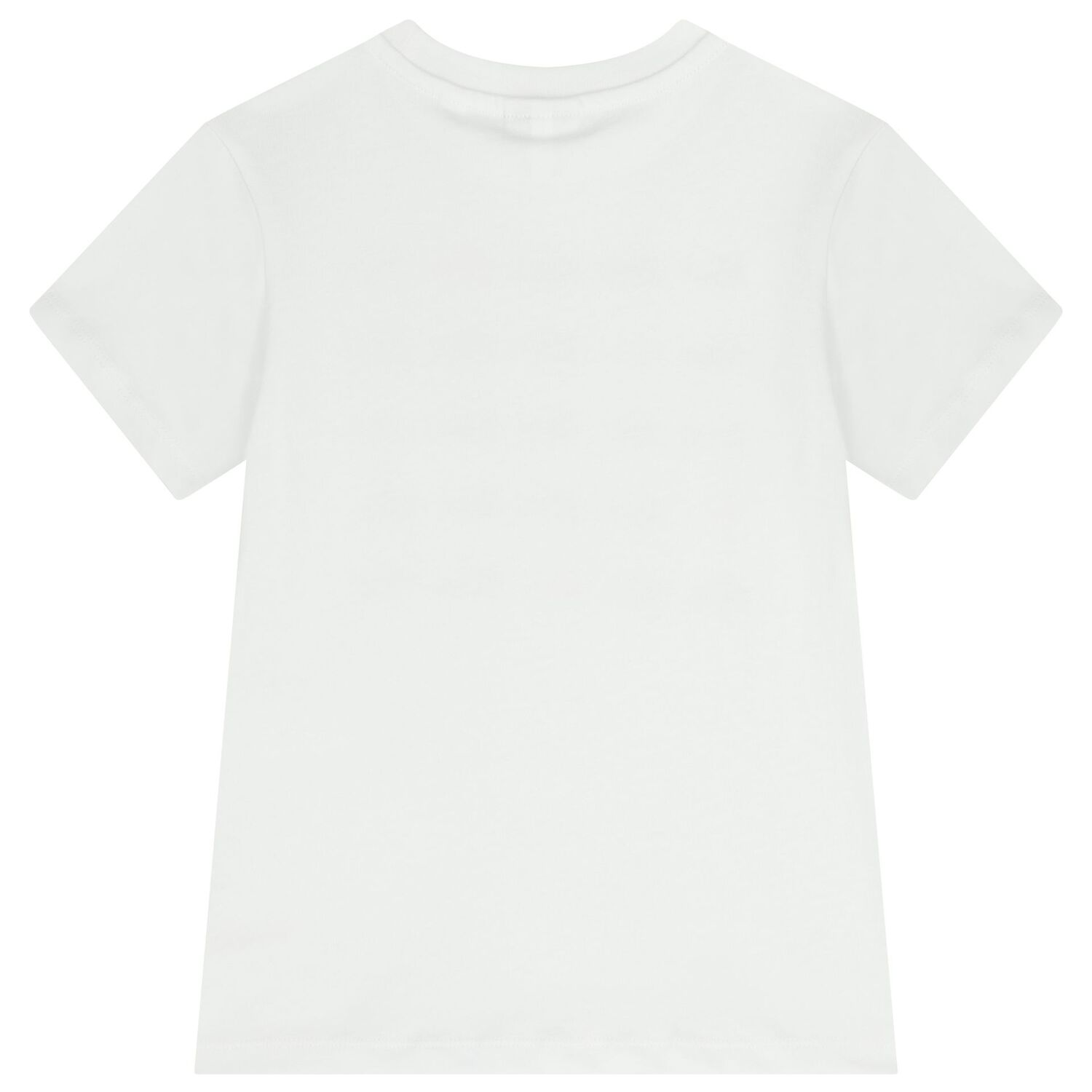 Boys White Logo T-Shirt, 1, hi-res