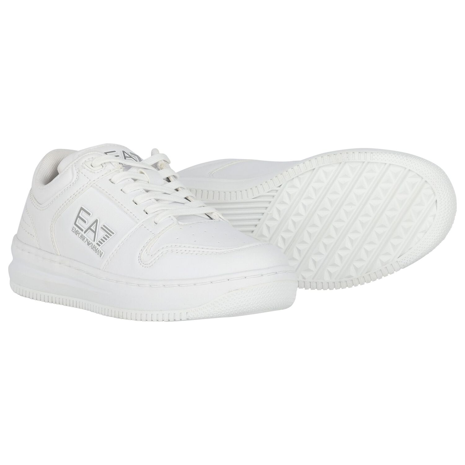 White logo Trainers, 1, hi-res
