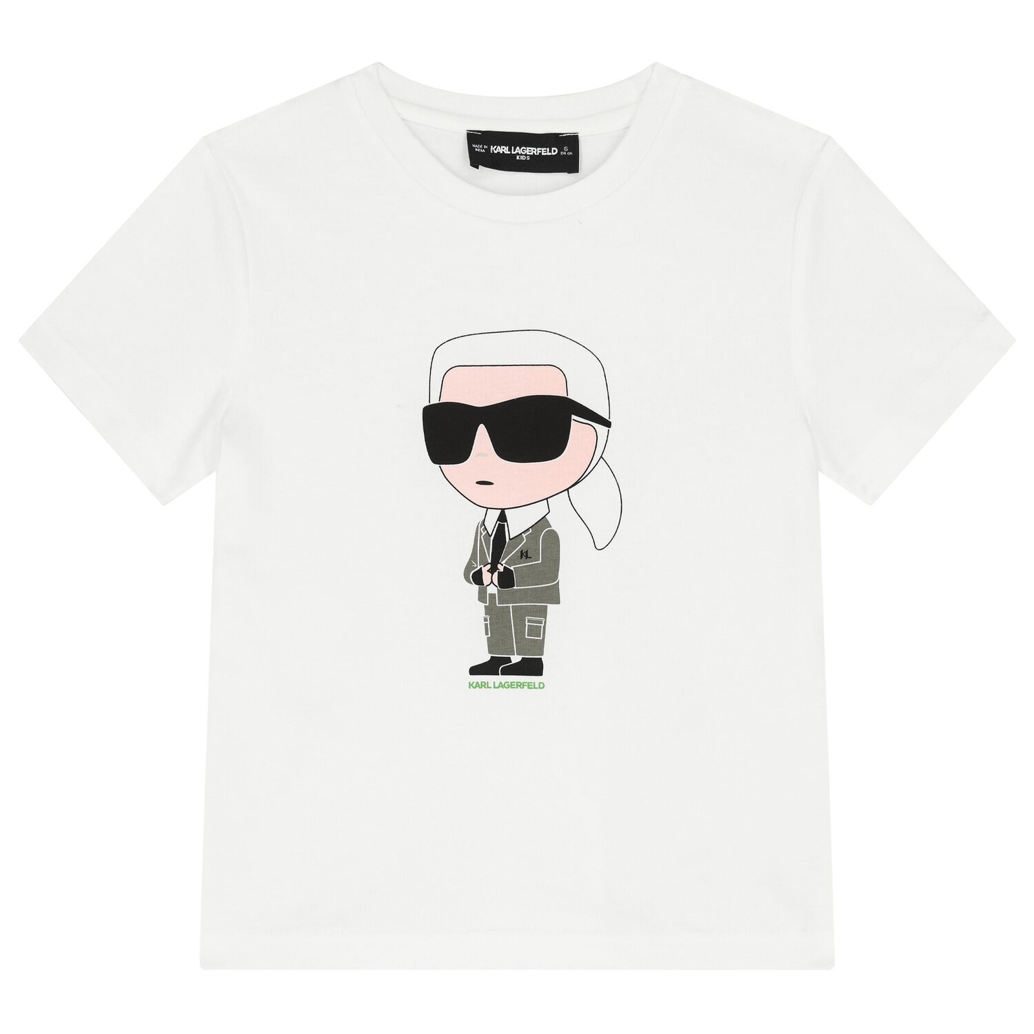 Boys White Ikonik Logo T-Shirt, 1, hi-res image number null