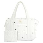 White Polka Dot Baby Changing Bag ( 27cm ), 1, hi-res