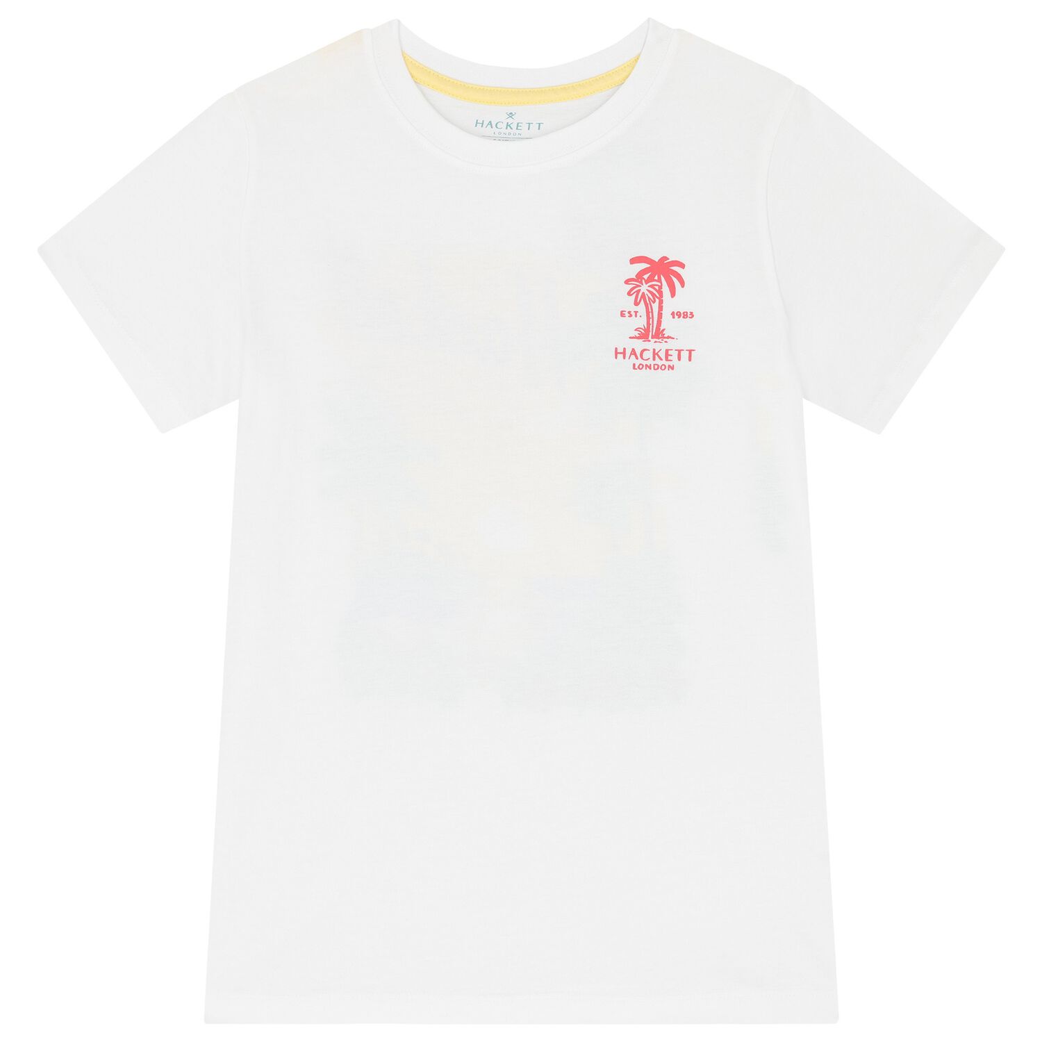 Boys White Logo T-Shirt, 1, hi-res image number null