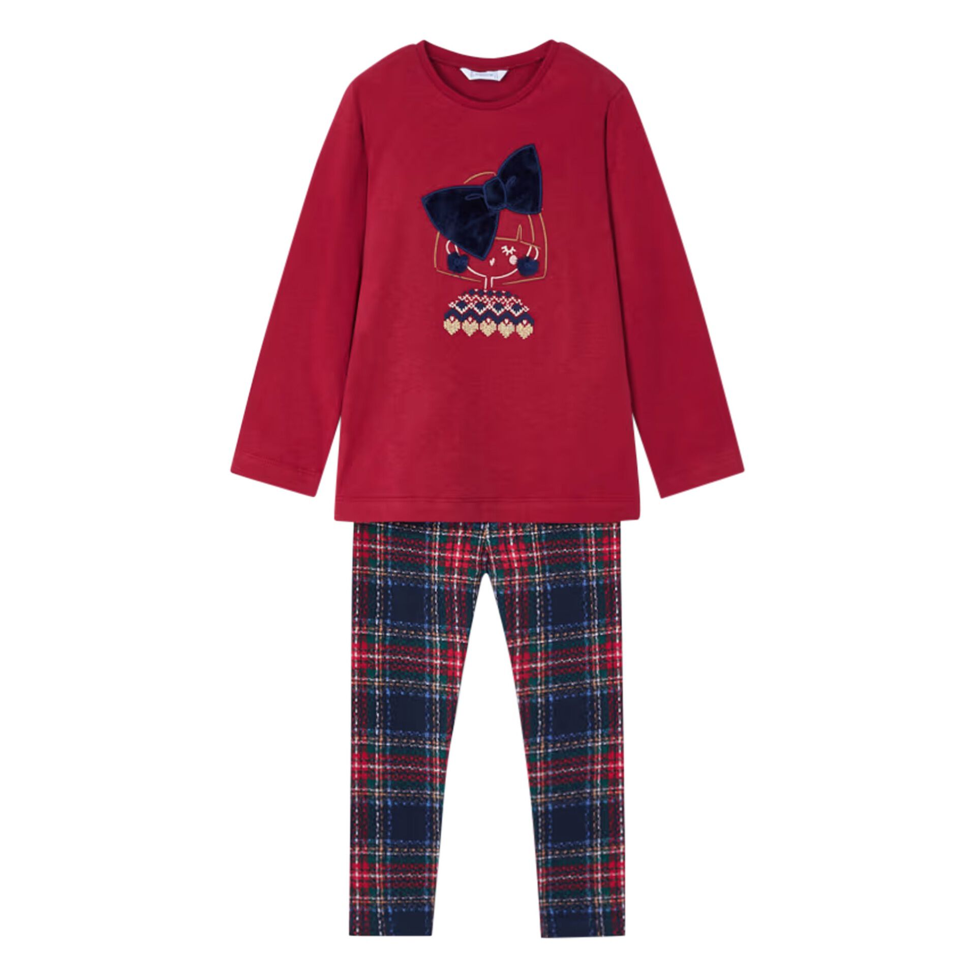 Girls tartan leggings new arrivals