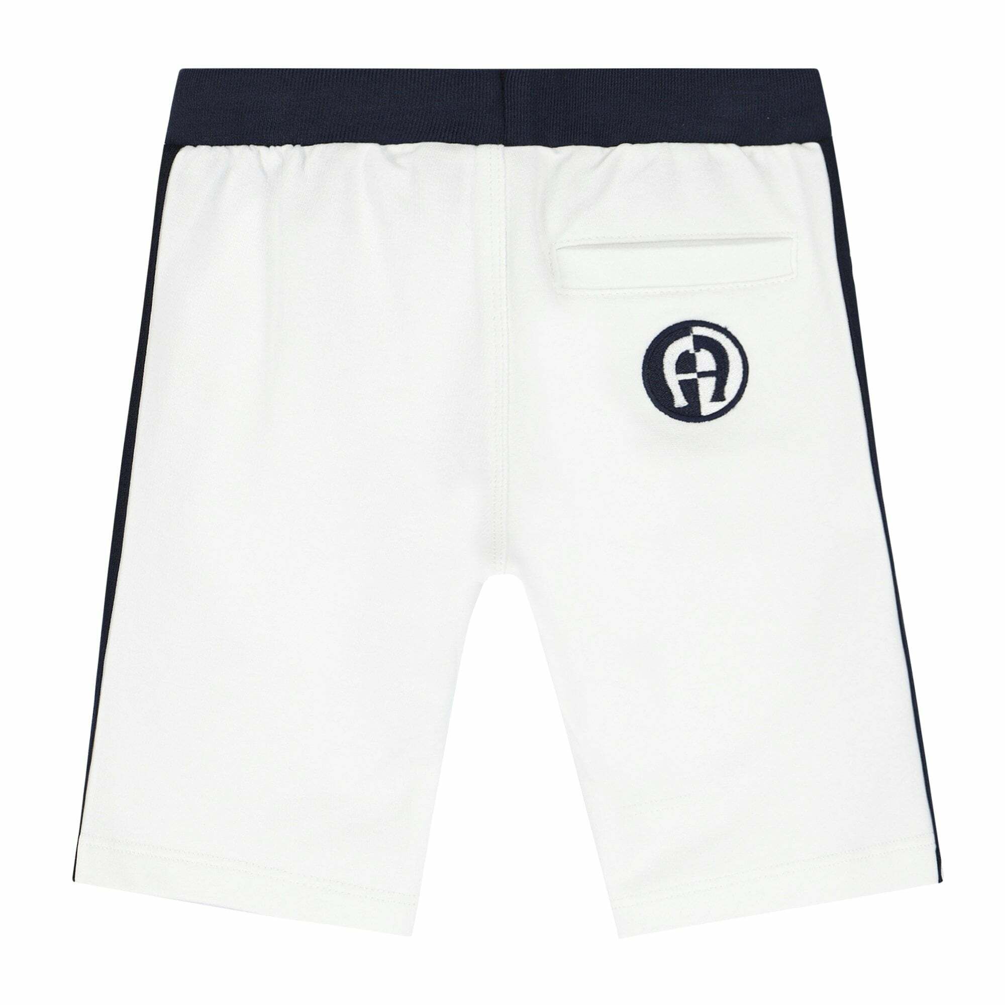 Boys white jersey shorts clearance