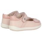 Baby Girls Pink First Steps Shoes, 2, hi-res