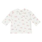 طقم هدايا بدلة وقبعة اطفال باللون العاجي  والوردي , 2, hi-res