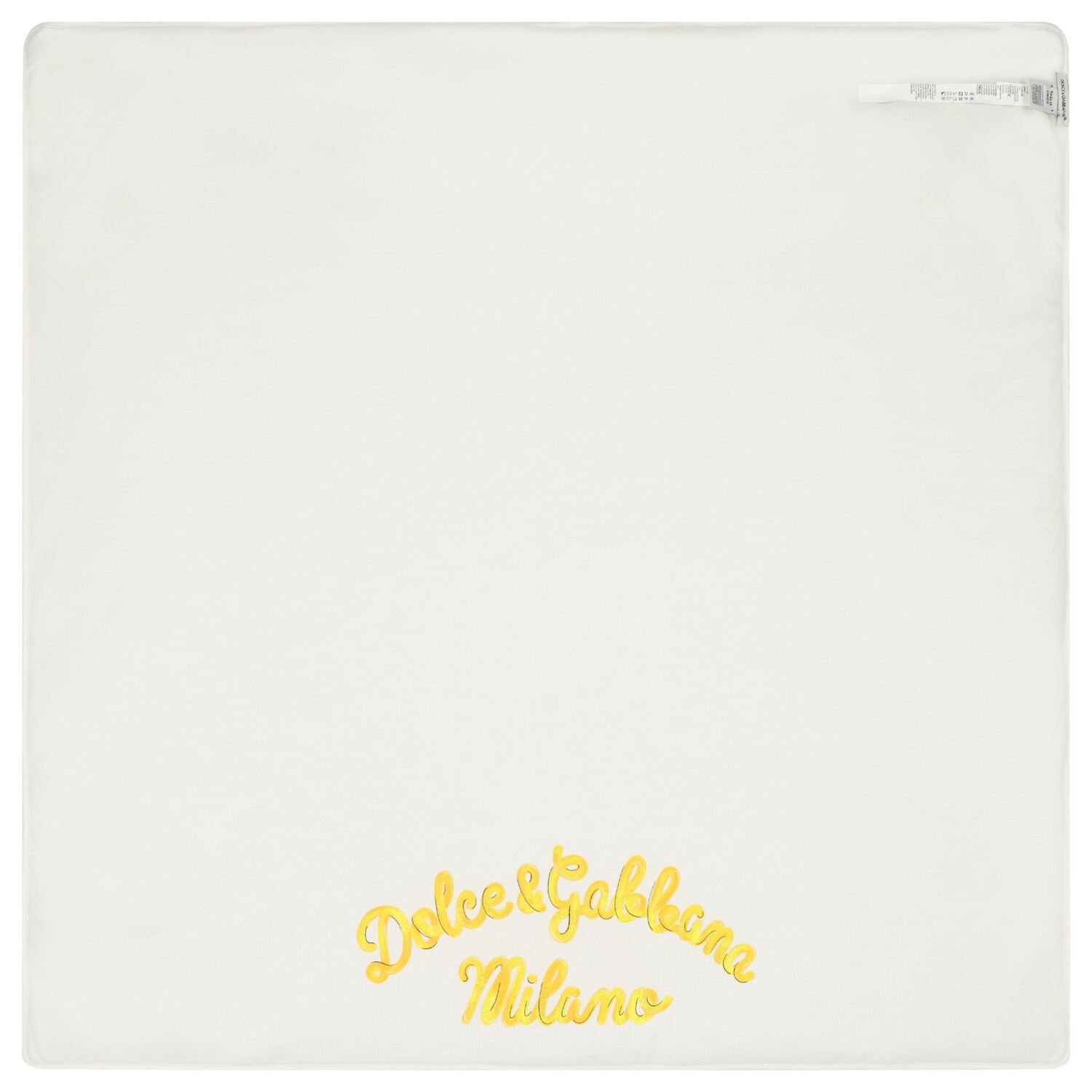 White & Yellow Majolica Baby Blanket, 1, hi-res image number null