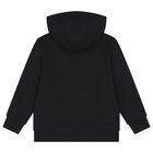 Boys Black Logo Tracksuit, 3, hi-res