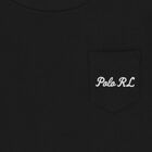 Boys Black Polo Bear Long Sleeve Top, 1, hi-res