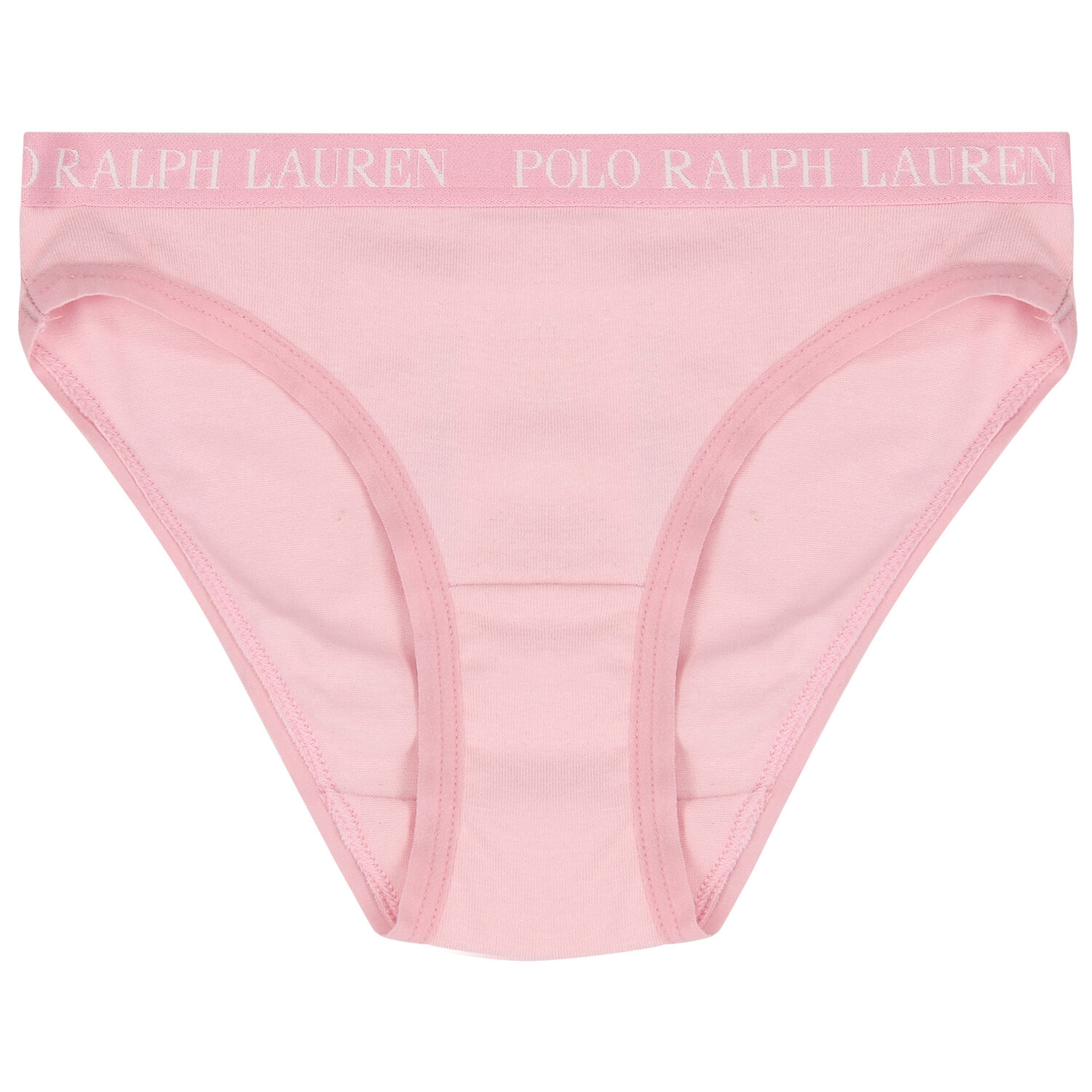 Girls Pink & White Bikini Brief ( 3-Pack ), 1, hi-res image number null