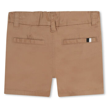 Younger Boys Beige Chino Shorts