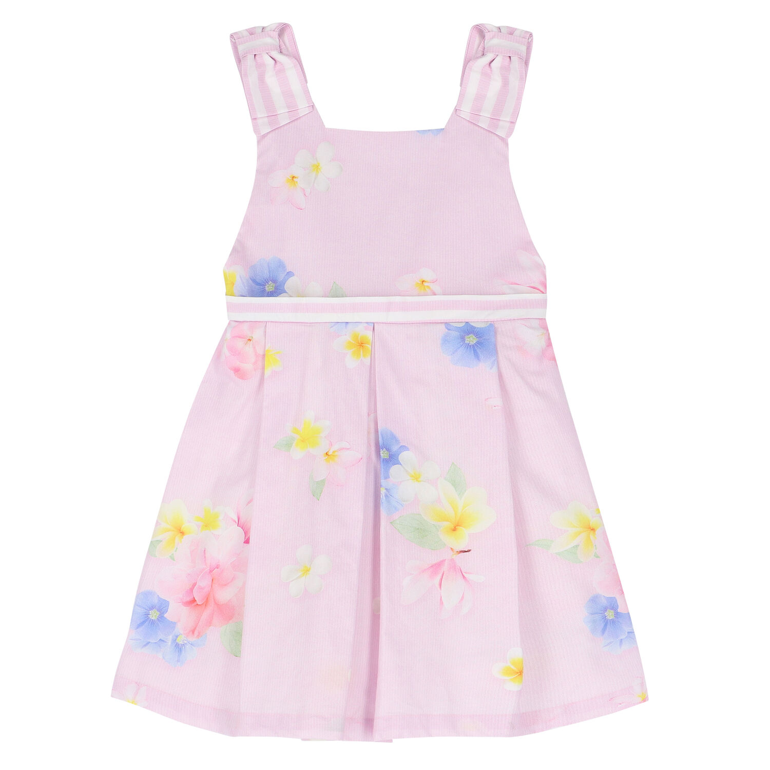 Girls Pink Floral Dress, 1, hi-res image number null