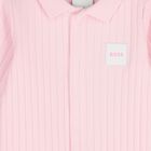 Baby Girls Pink Logo Babygrow Gift Set, 1, hi-res
