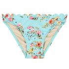 Girls Blue Floral Bikini, 1, hi-res