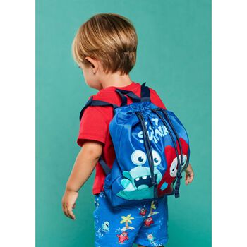 Younger Boys Blue & Red Backpack