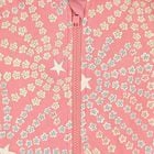 Younger Girls Pink Star Tracksuit, 1, hi-res