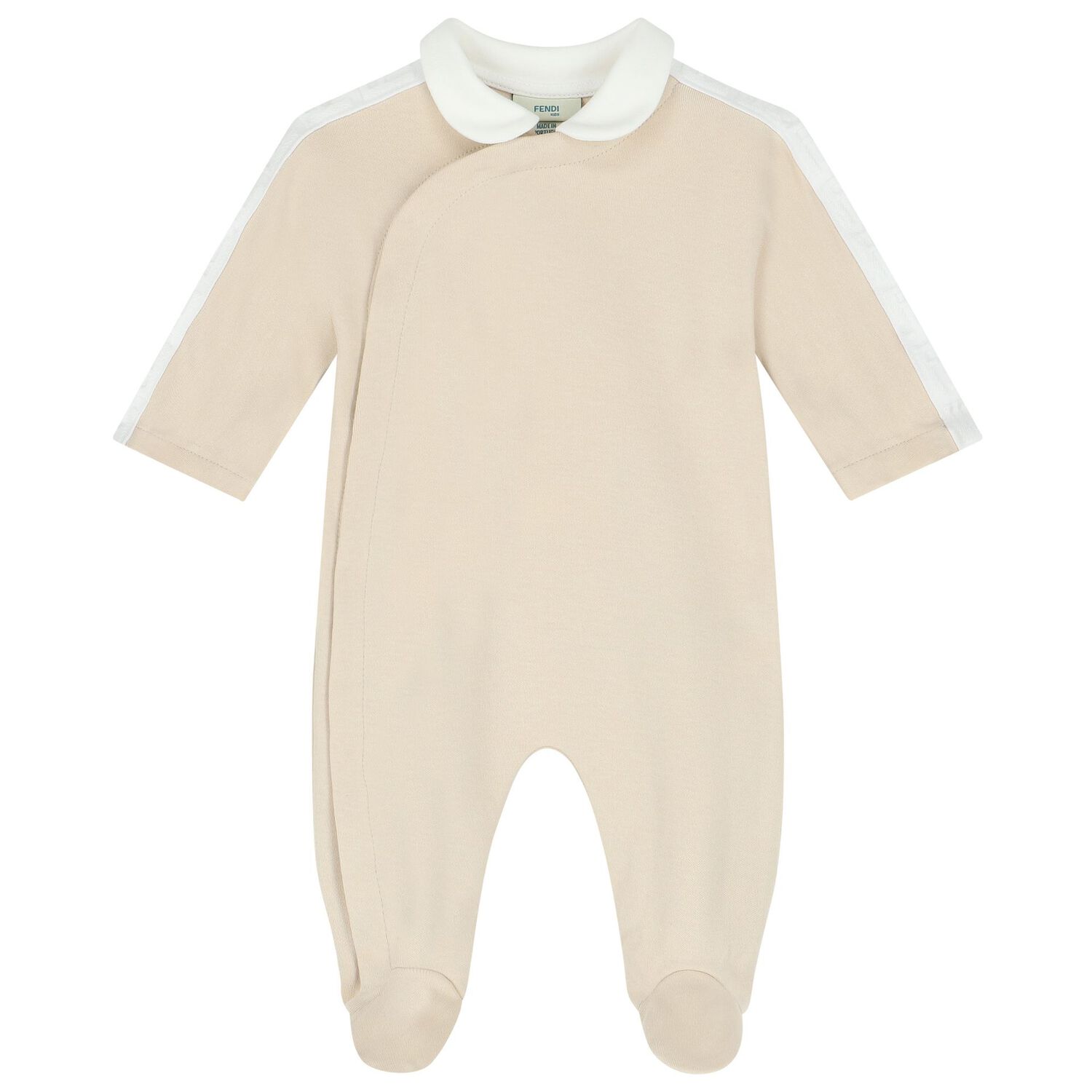 Beige Logo Babygrow Gift Set, , hi-res image number null
