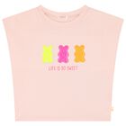 Girls Pink Gummy Bear T-Shirt, 1, hi-res