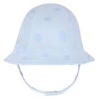 طقم بنطال وقبعة باللونين الأزرق والأبيض للأولاد الصغار, 2, hi-res