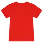 Boys Red Logo T-Shirt, 2, hi-res