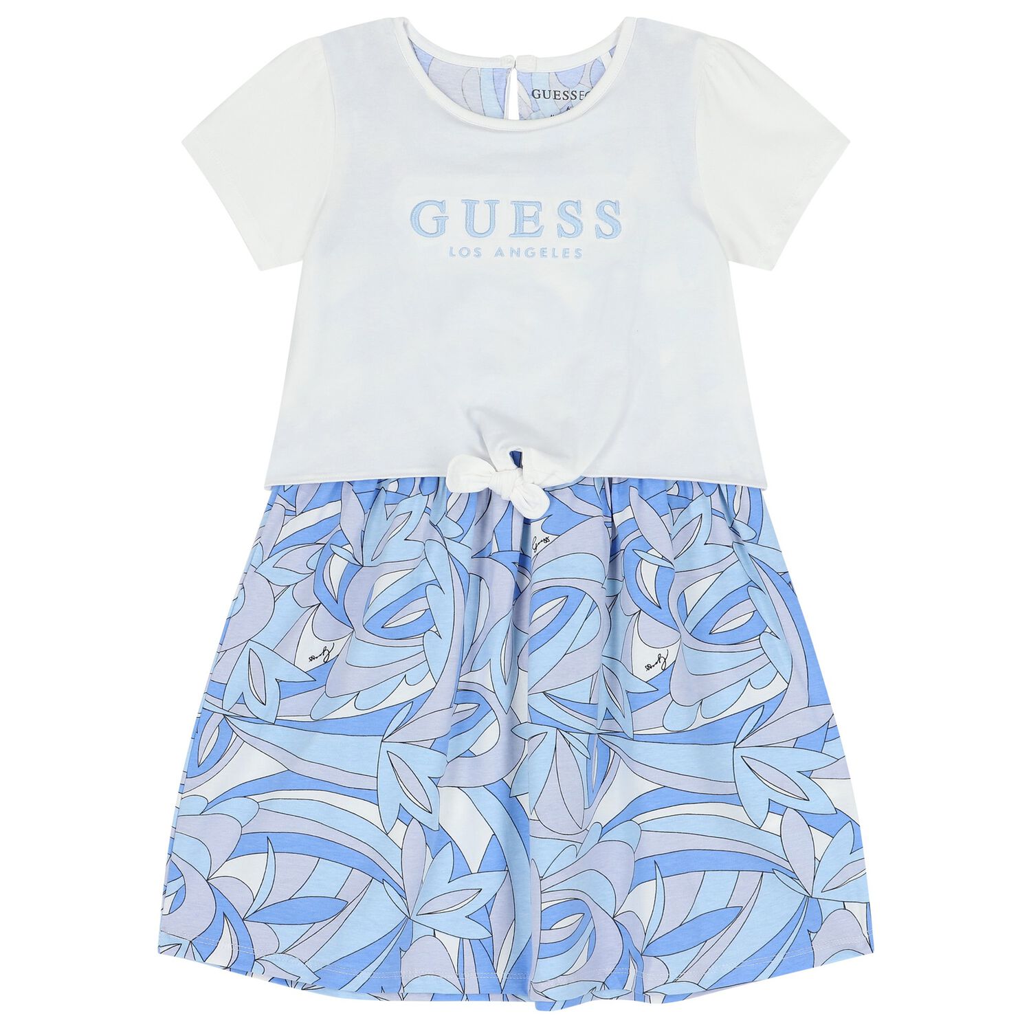 guess blue and white dress All 27 colors] Gauze clothing studio garage (garage) double gauze sho   