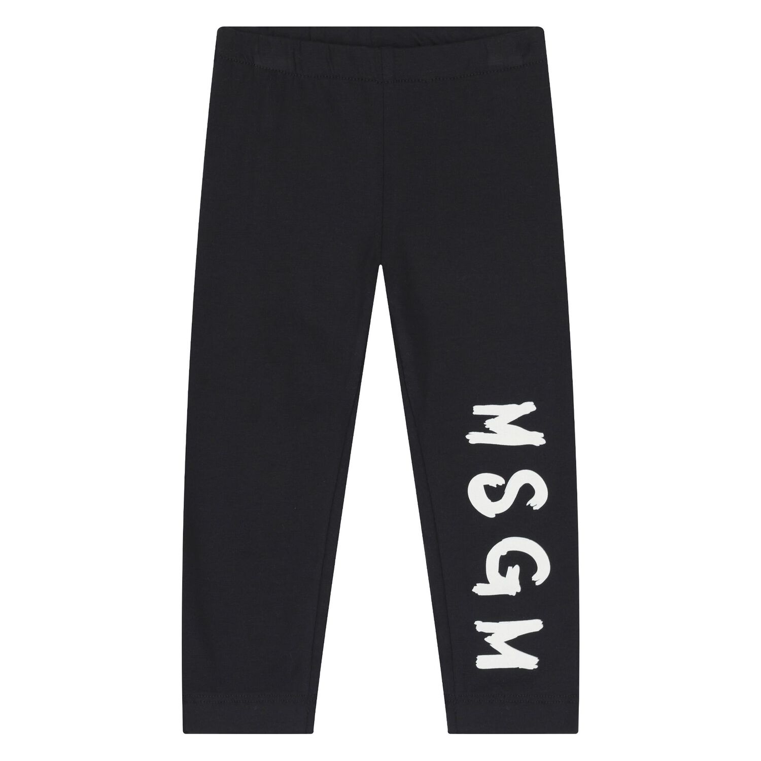 Younger Girls Ivory & Black Leggings Set, 1, hi-res