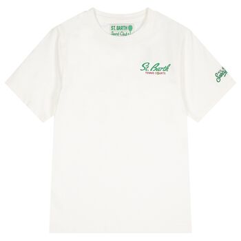 Boys Ivory Snoopy T-Shirt