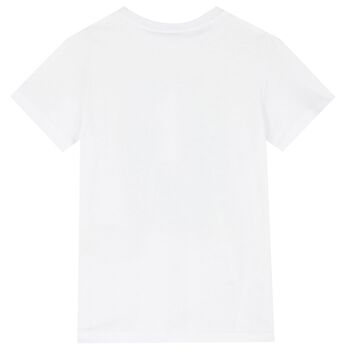 Boys White Logo T-Shirt
