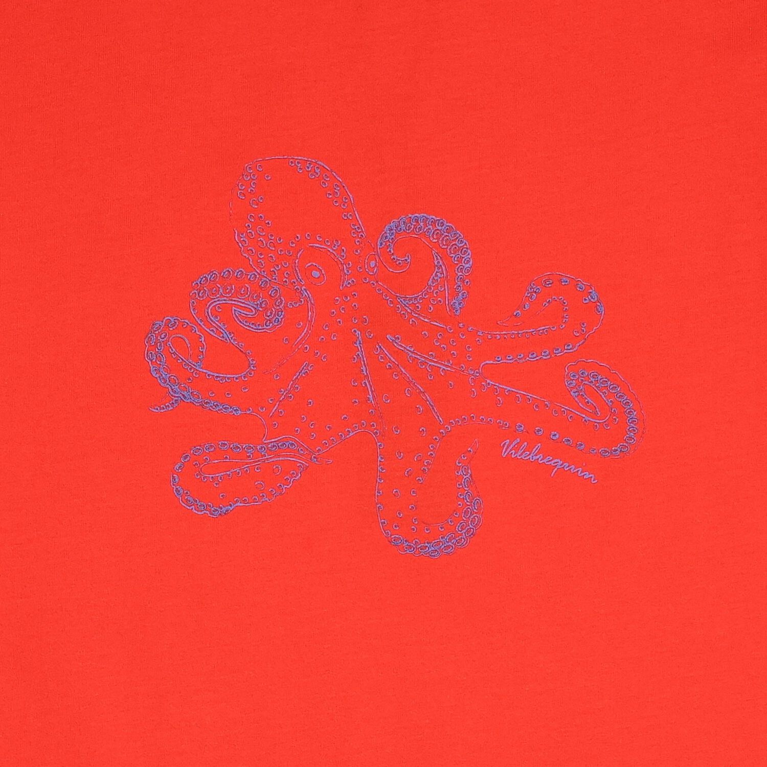 Boys Red Octopus T-Shirt, 1, hi-res