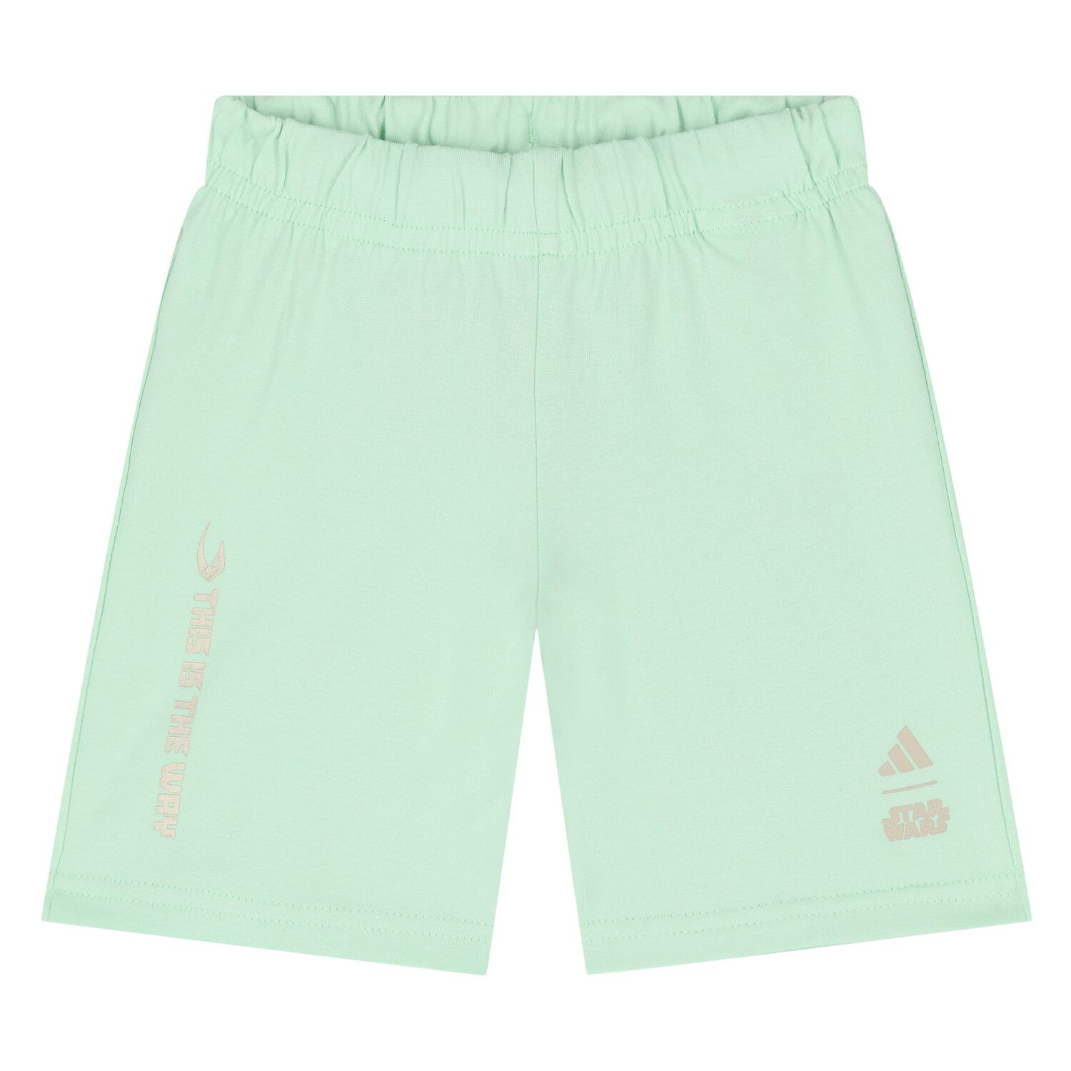 Younger Boys Ivory & Green Star Wars Shorts Set, 1, hi-res