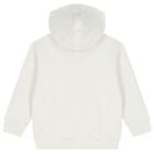 Boys Ivory Logo Hooded Top, 1, hi-res
