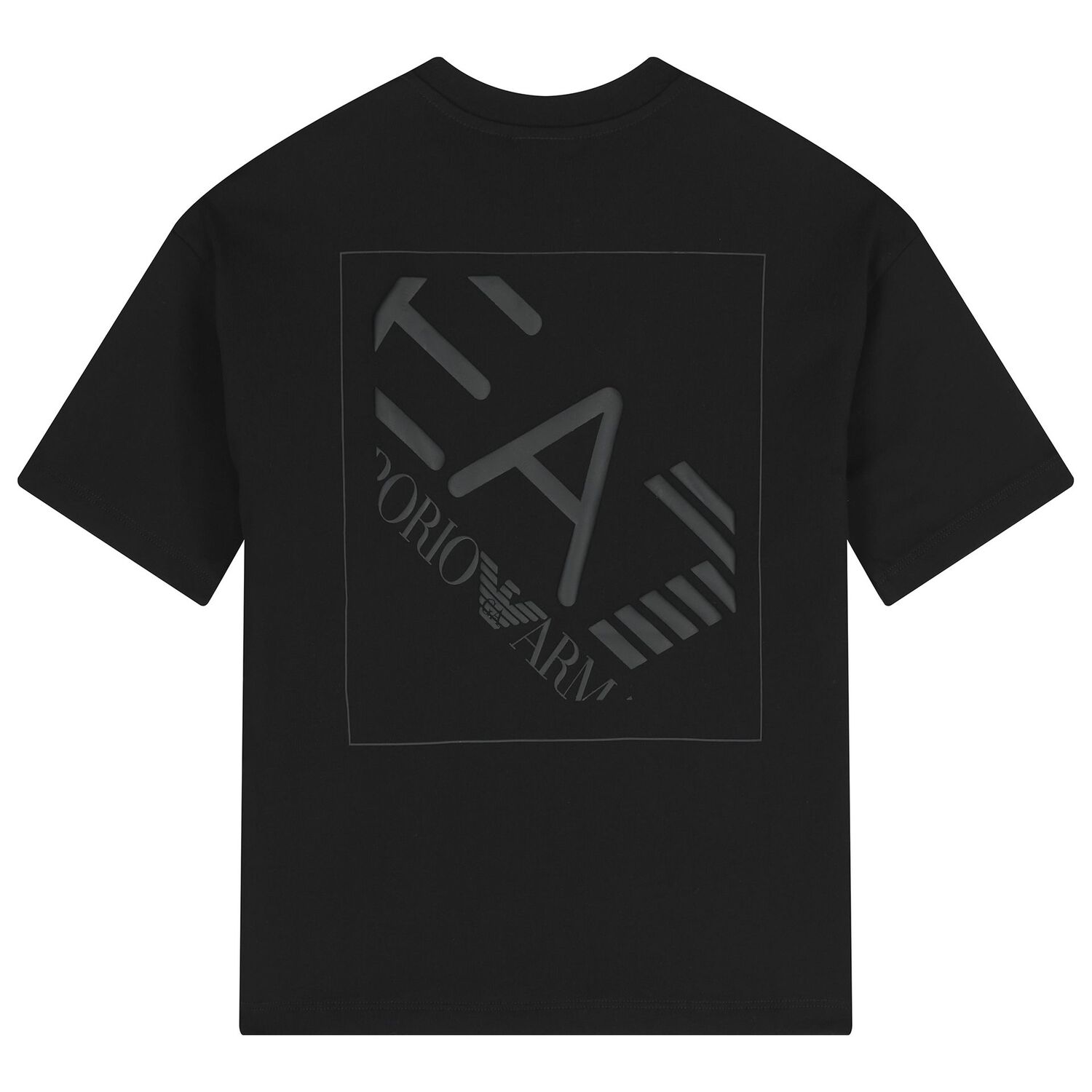 Boys Black Logo T-Shirt, 2, hi-res