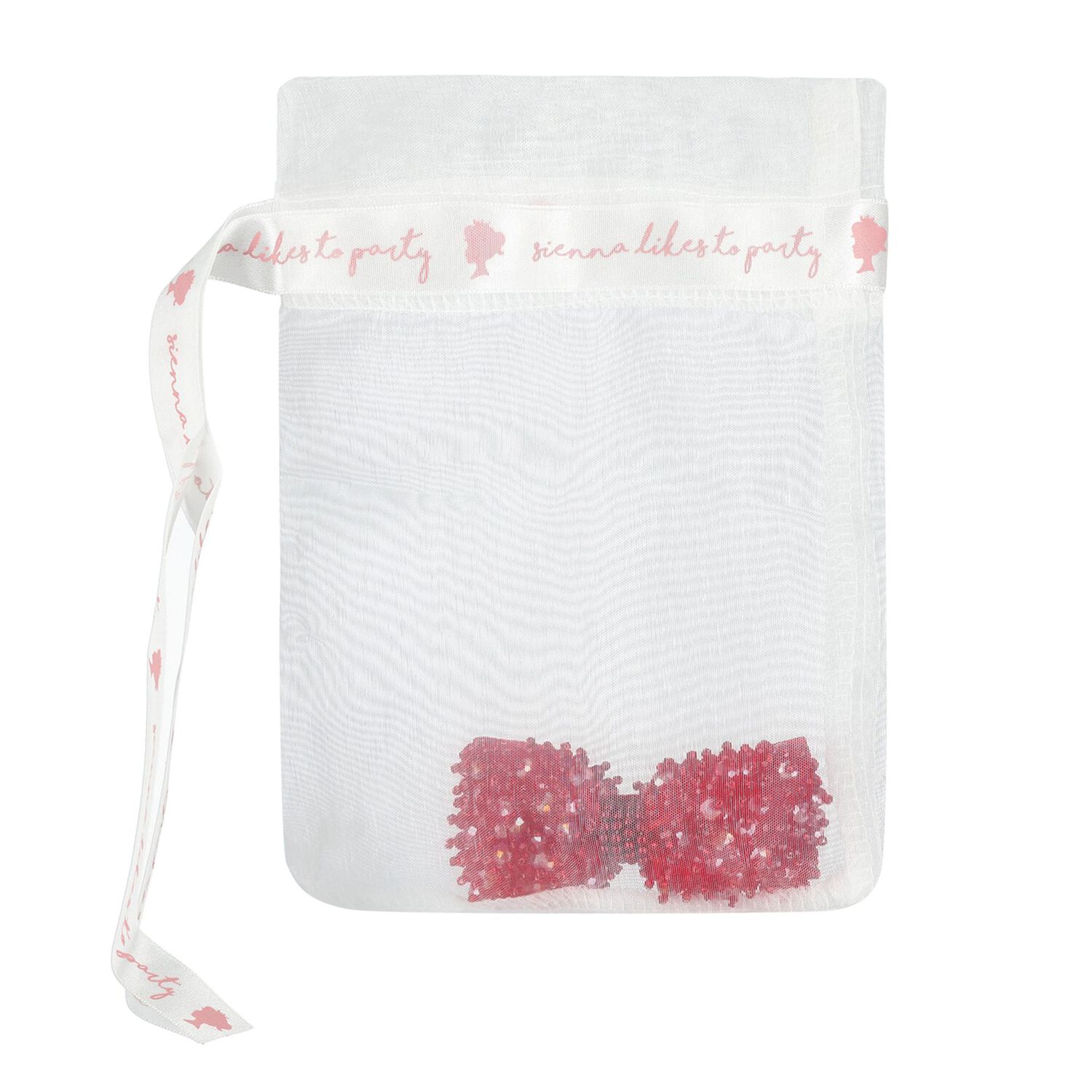 مشبك شعر للبنات مزين بفيونكة باللون الأحمر , 3, hi-res image number null