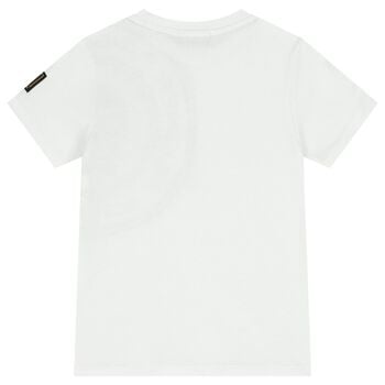 Boys White Logo T-Shirt