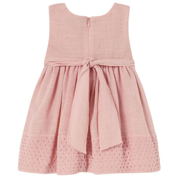 Younger Girls Pink Special Occasion Dress